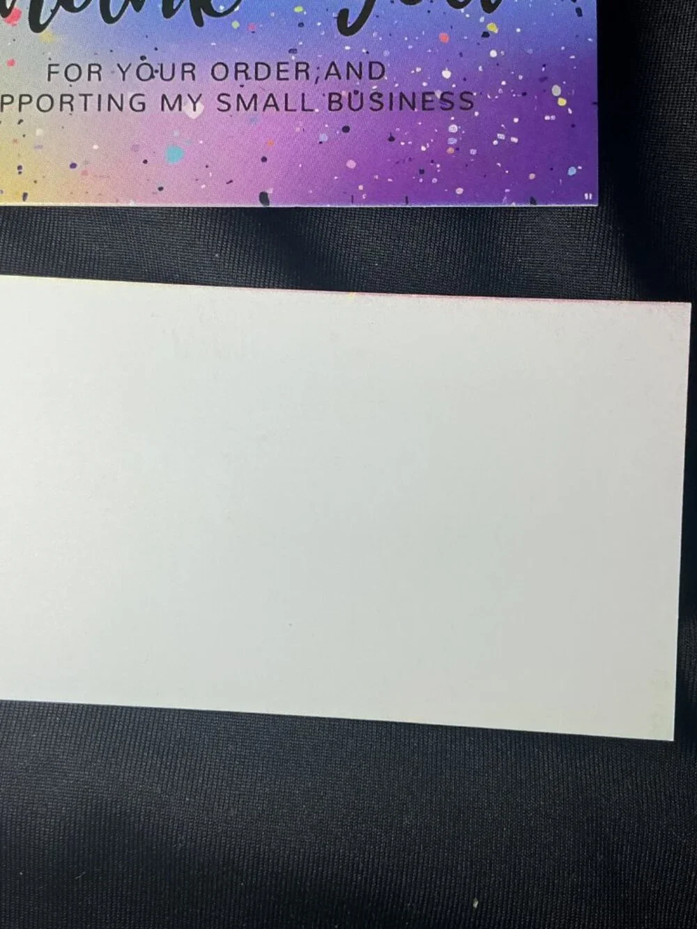 ★ 25 Rainbow Thank You Cards | Small Business Package Inserts | Boutique Supplie